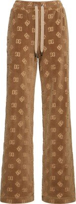 Monogram chenille sweatpants