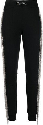 Crystal-Embellished Joggers