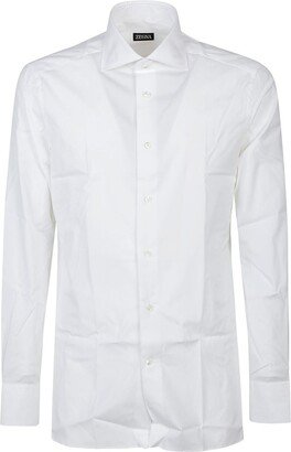 Buttoned Long-Sleeved Shirt-BN