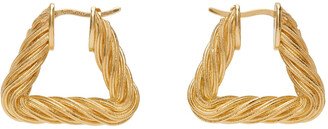 Gold Cord Earrings