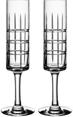 Set Of 2 Street Champagne Glasses-AA