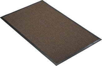 Notrax 3'x5' Solid Dotted Doormat Brown/Black - HomeTrax