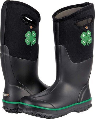 Classic Tall 4-H (Black) Women's Boots