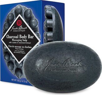 Charcoal Body Bar Massaging Soap-AA