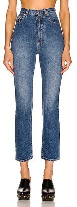High Waisted Jean in Blue-AA