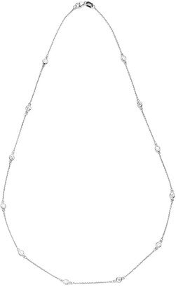 Suzy Levian 14K 0.75 Ct. Tw. Diamond Station Necklace