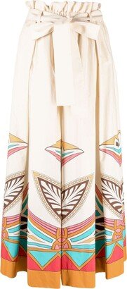 Sardegna cotton maxi skirt