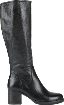 Knee Boots Black-AD