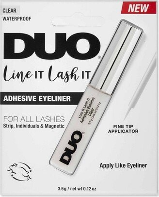 Line It Lash It Adhesive Eyeliner - Clear - 0.12oz