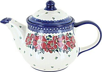 Blue Rose Pottery Blue Rose Polish Pottery Blair Teapot