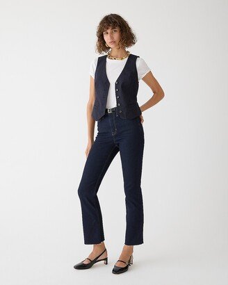 Tall slim demi-boot jean in Rinse wash