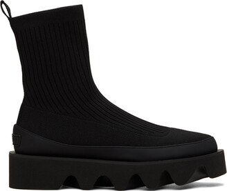 Black United Nude Edition Bounce Fit Boots