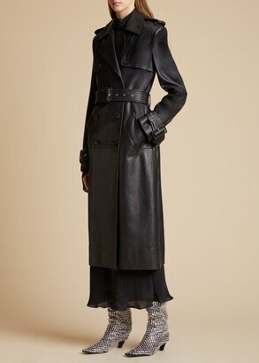 The Murphy Trench in Black Leather
