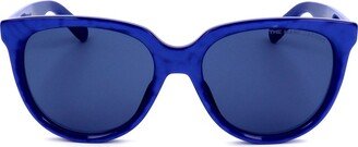 Round Frame Sunglasses-BQ