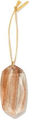 Danielle Ornament in Gold Dusted Glass