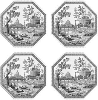 Heritage Rome Octagonal Plates, Set of 4