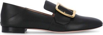 Janelle Buckled Slip-On Loafers