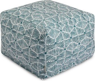 Charlie Ottoman Square Pouf 27 x 17