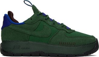 Green & Blue Air Force 1 Wild Sneakers