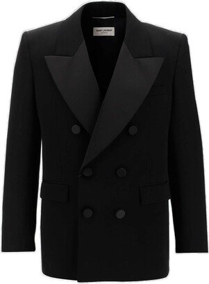 Double-Breasted Tuxedo Jacket-AA