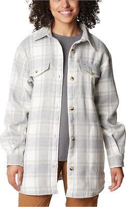 Calico Basin Shirt Jacket (Sea Salt Buffalo Ombre) Women's Clothing