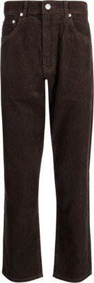 CHOCOOLATE Straight-Leg Corduroy Trousers-AA