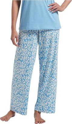 Animal Shadow Long PJ Pants (Bella Blue) Women's Pajama