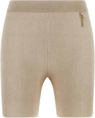 Charm Logo Knit Shorts-AC