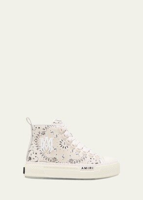 Bandana High-Top Court Sneakers