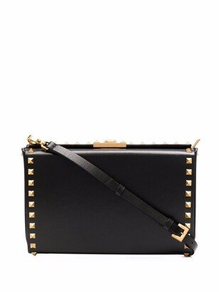 Rockstud clutch bag