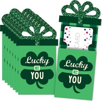 Big Dot Of Happiness St. Patrick's Day - Saint Patty's Day Money & Gift Nifty Gifty Card Holders 8 ct