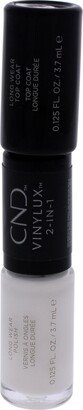 VInylux 2-In-1 Long Wear - 108 Cream Puff by for Women - 0.25 oz Nail Polish