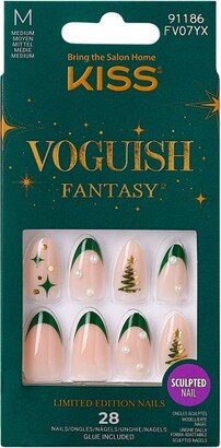 KISS Products Voguish Fantasy Fake Nails - Snowman - 31ct