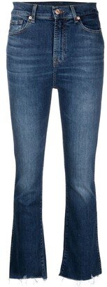 Cropped Denim Jeans-AI