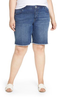 'Ab'Solution Retro Denim Bermuda Shorts