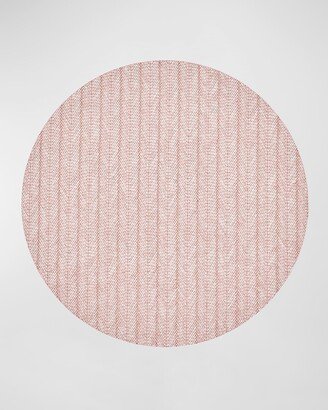 Circular Herringbone Placemat