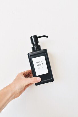 Soap Dispenser, Dish Soap, Modern Bathroom Set, Scandinavian Decor, Kitchen Dish, Black Gift Idea, Minimalist