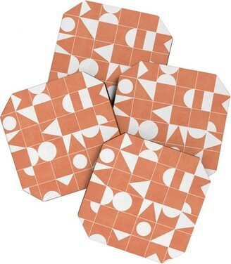 Zoltan Ratko My Favorite Geometric Patterns Set of 4 Coasters