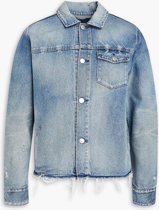 Thumper distressed denim jacket