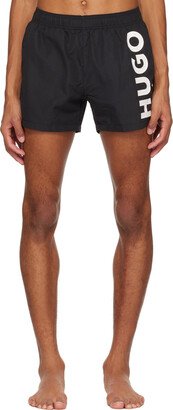 Black Quick-Drying Swim Shorts