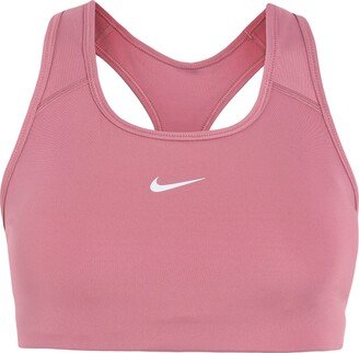 Swoosh Women's Medium-support 1-piece Pad Sports Bra Top Pastel Pink