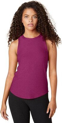 Featherweight Keep It Moving Tank (Magenta Heather) Women's Clothing