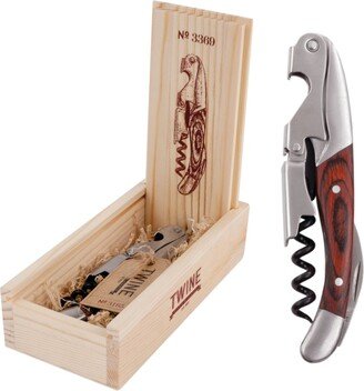 Wood Double Hinged Corkscrew