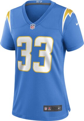 Women's NFL Los Angeles Chargers (Derwin James) Game Football Jersey in Blue