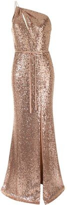 Sequin-Embellished Bridemaids Dress