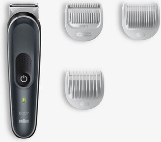 Series 3 BG3340 Men's Rechargeable Body Groomer + 2 Attachment Combs