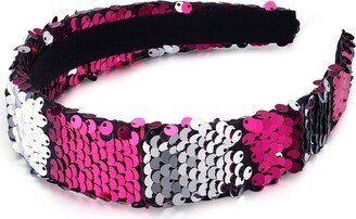 Liv & Ava FLIP SEQUIN HEADBAND Pink