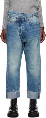 Blue Crossover Jeans