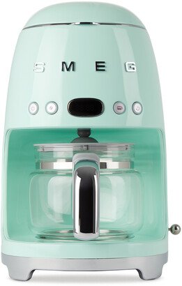 Green Retro-Style Drip Coffee Maker, 1.2 L