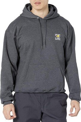 Salty Dog Hanes Hooded Sweatshirt (Charcoal Heather) Clothing